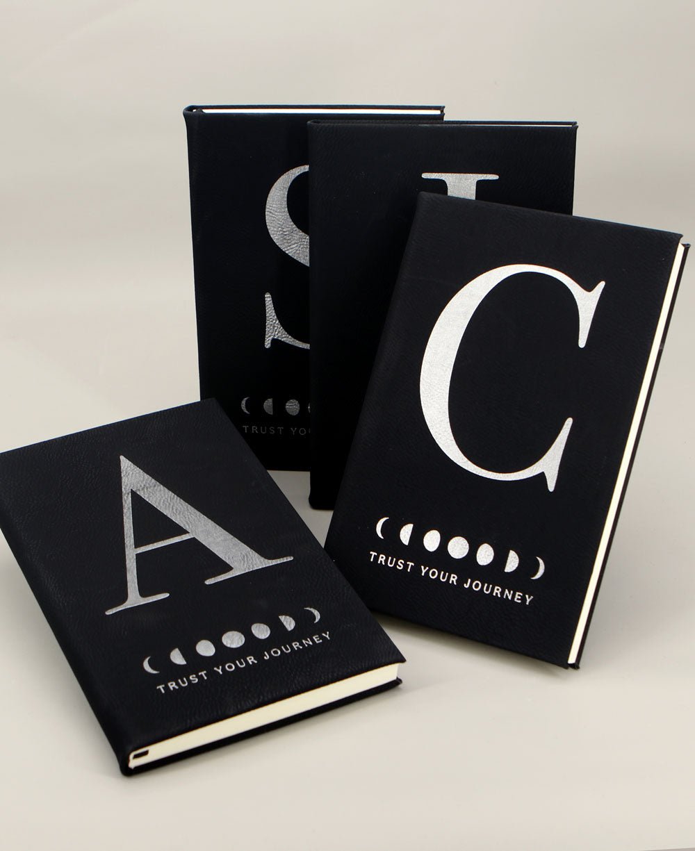 Your Initial Moon Phase Trust Your Journey Lined Journal、mySite、topwebapps