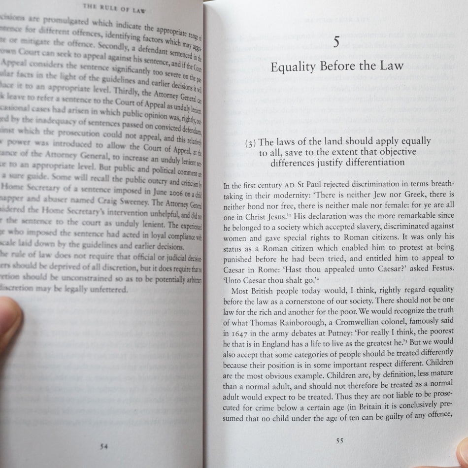 The Rule of Law、mySite、topwebapps