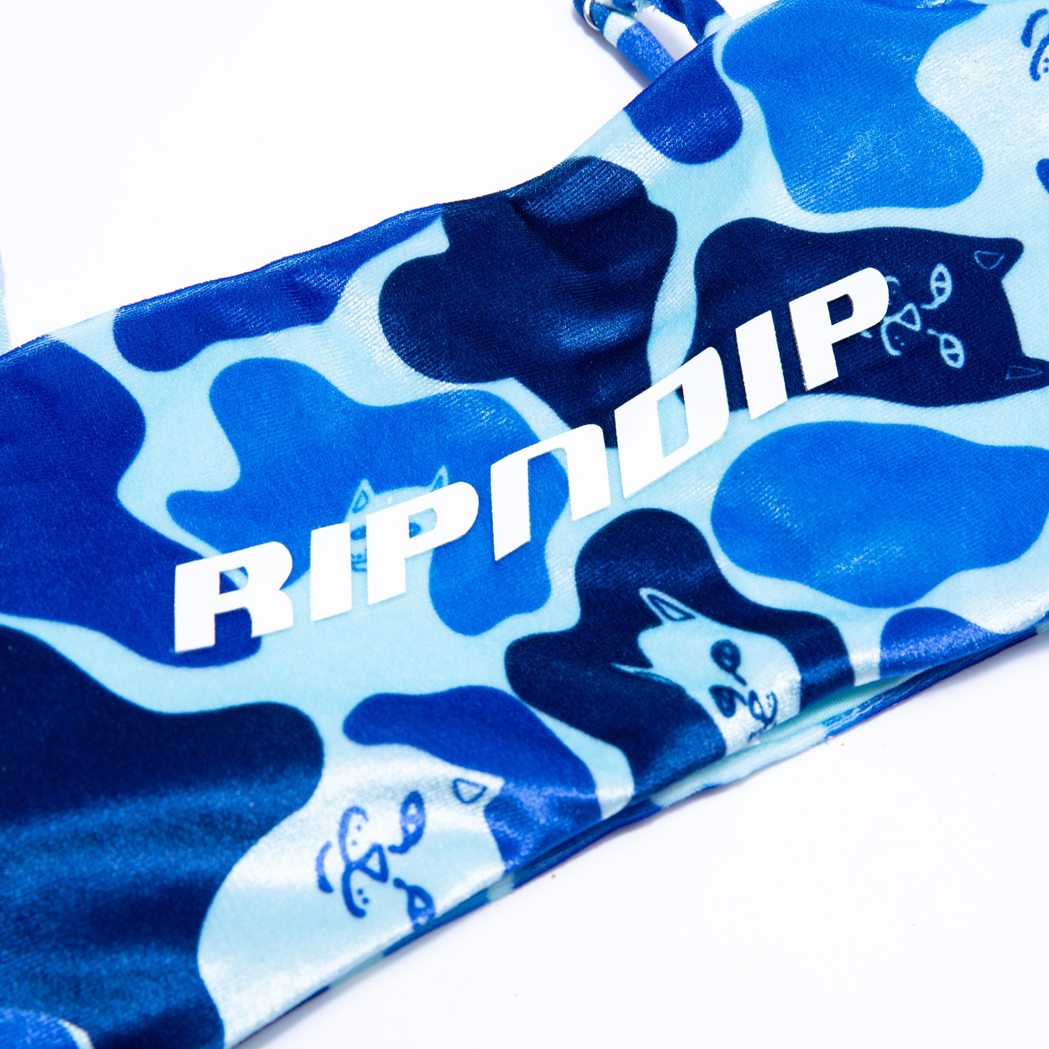 Nerm Camo Bikini Top (Blue Camo)、mySite、merchandisen