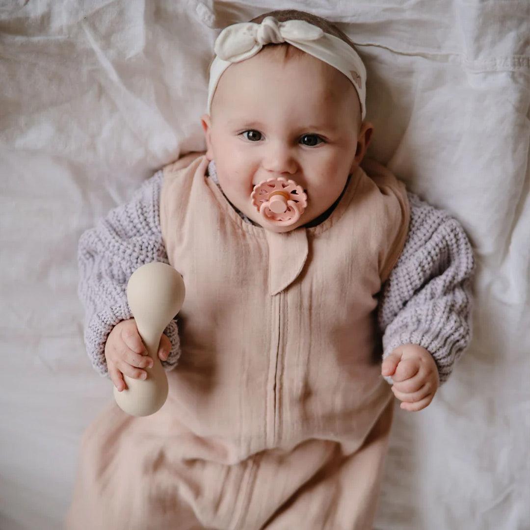  FRIGG Daisy Latex Pacifier - 4 Pack - Sunset Bliss、mySite、merchandisen