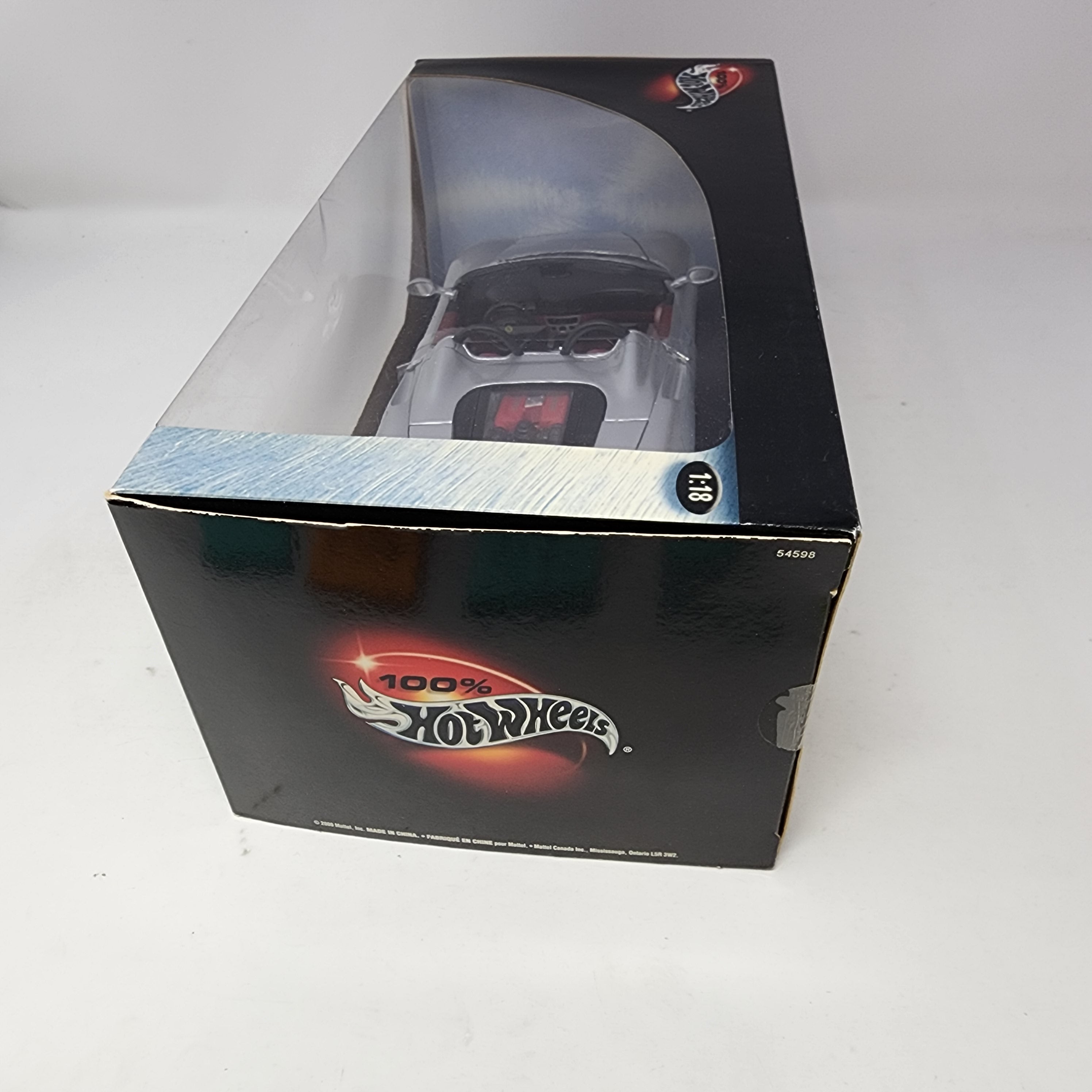 Ferrari 360 Spider * Silver * 100% Hot Wheels 1/18 Scale、mySite、hgirdovlk