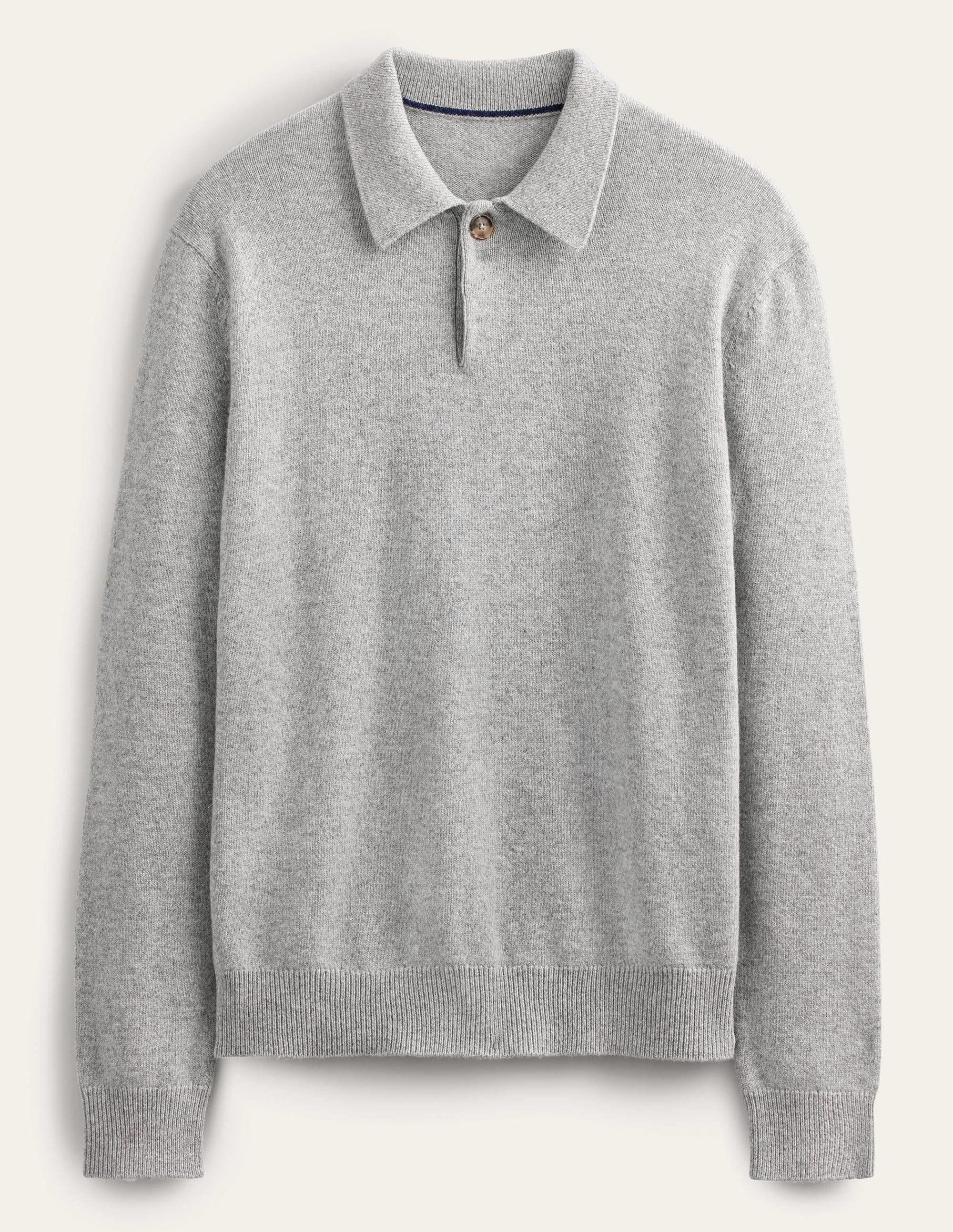  Collar Jumper-Light Grey Melange、mySite、ashleygrahame