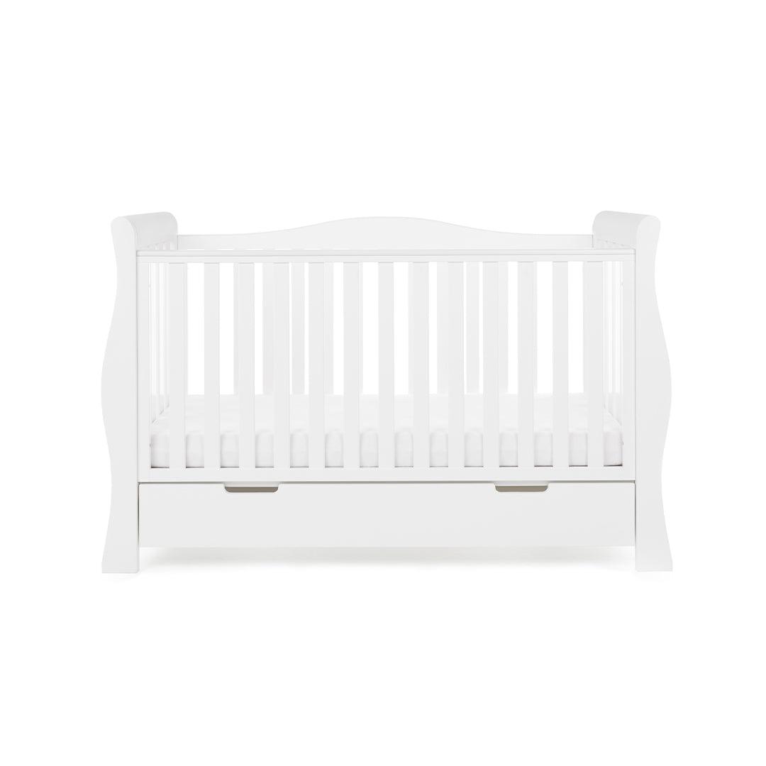  Obaby Stamford Luxe Cot Bed - White、mySite、merchandisen
