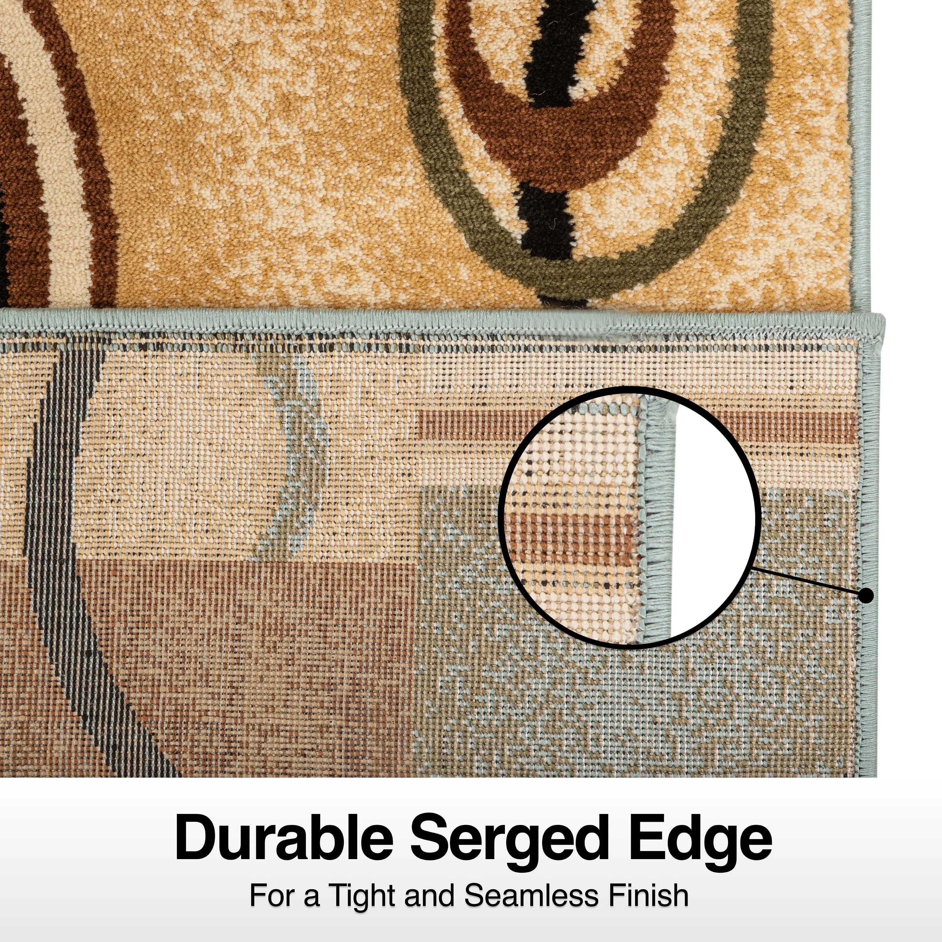 Arcs & Shapes Custom Size Runner Modern Light Blue 27 Inch Wide x Choose Your Length Hallway Runner Rug、mySite、gigharbornorthrealestate