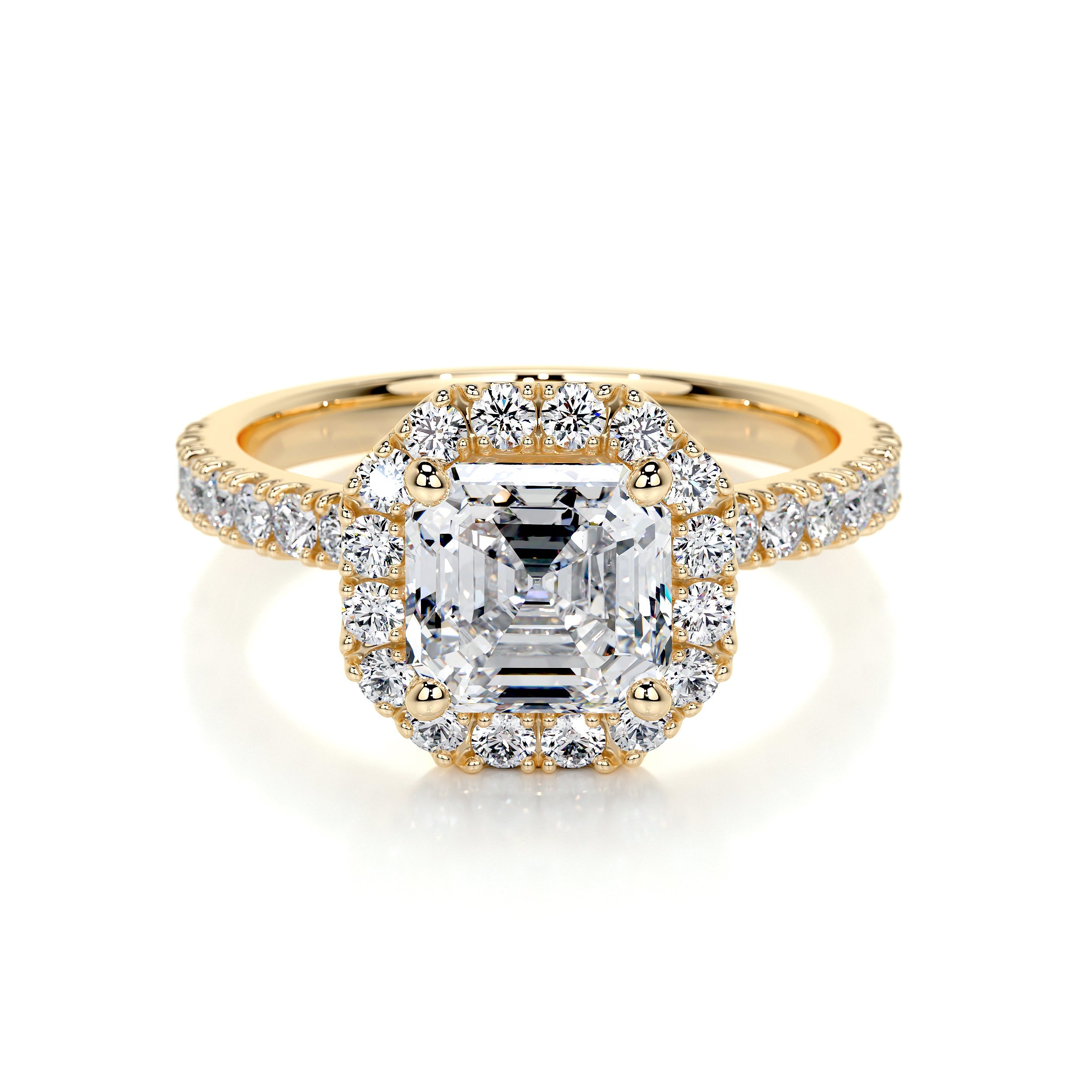 Brooklyn Lab Grown Diamond Ring -18K Yellow Gold、mySite、hinf8tx79