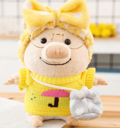 Plush Piggy Dress Up Dolls, 3 Sizes, SM to LARGE, Cutest Piggy EVER! *、mySite、g9winljtr