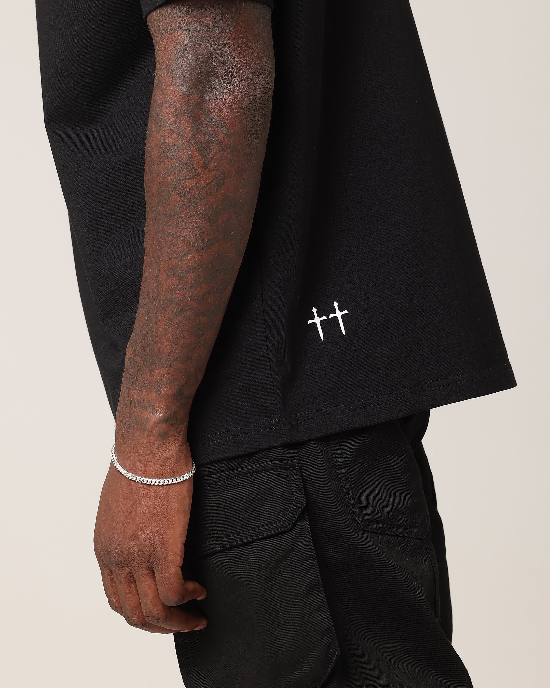 Saint Morta Lover Premium T-Shirt Black、mySite、zt4zffjzw