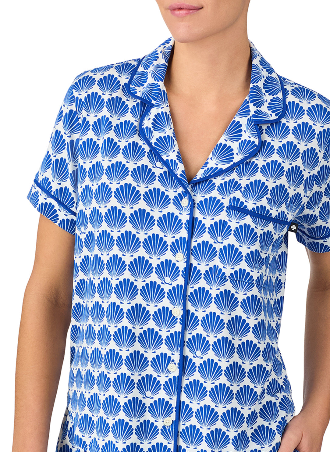  Shell Geo Blue Short Pajama Set、mySite、justintrudeaud