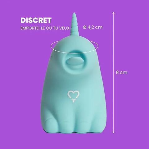 Mini Unicorn Suction Vibrator