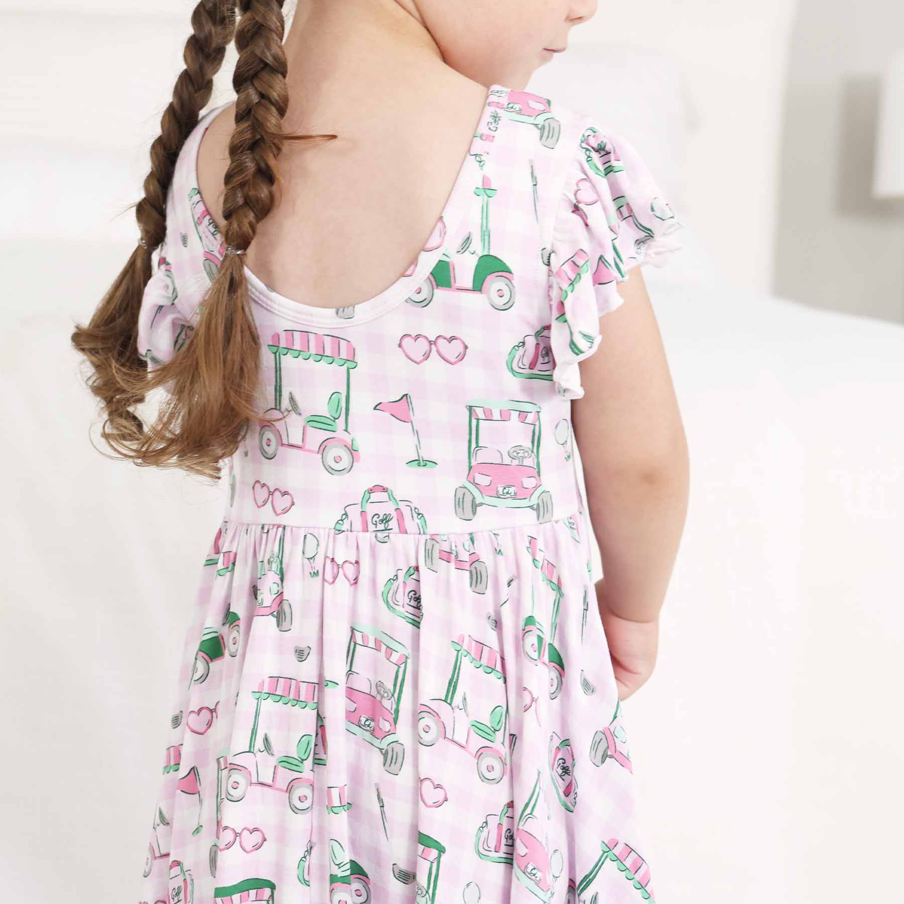  Ruffle Twirl Dress | Birdie Babes Pink、mySite、layawaytickets