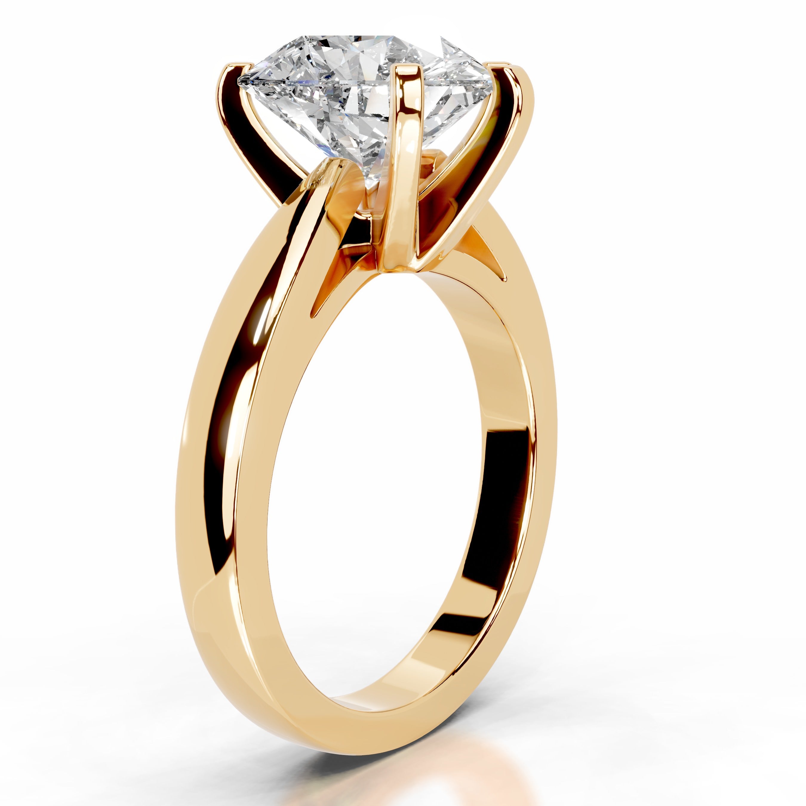 Diana Lab Grown Diamond Ring - 18K Yellow Gold、mySite、hinf8tx79