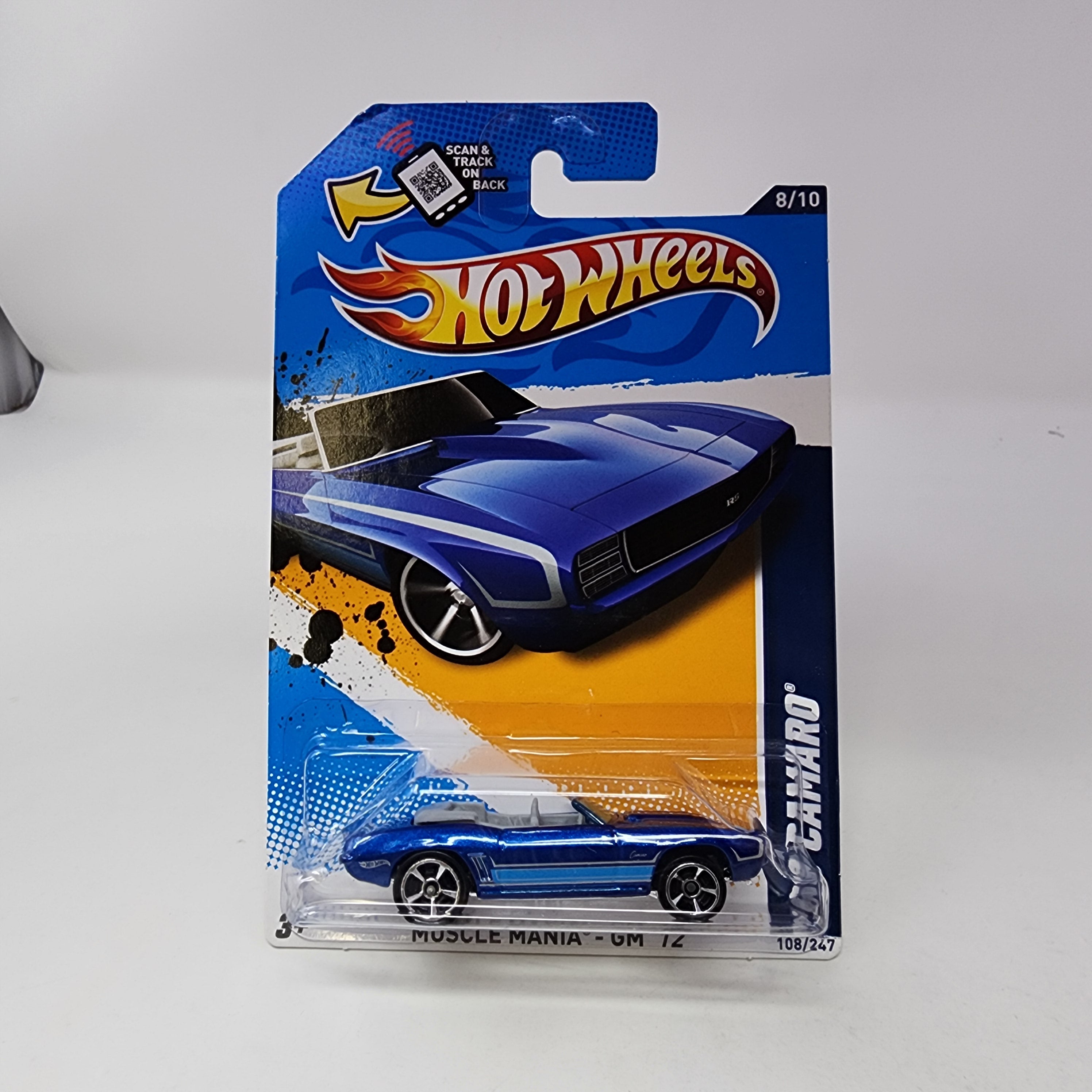 '69 Camaro #108 * Blue Toys R Us Only * Hot Wheels 2012、mySite、hgirdovlk