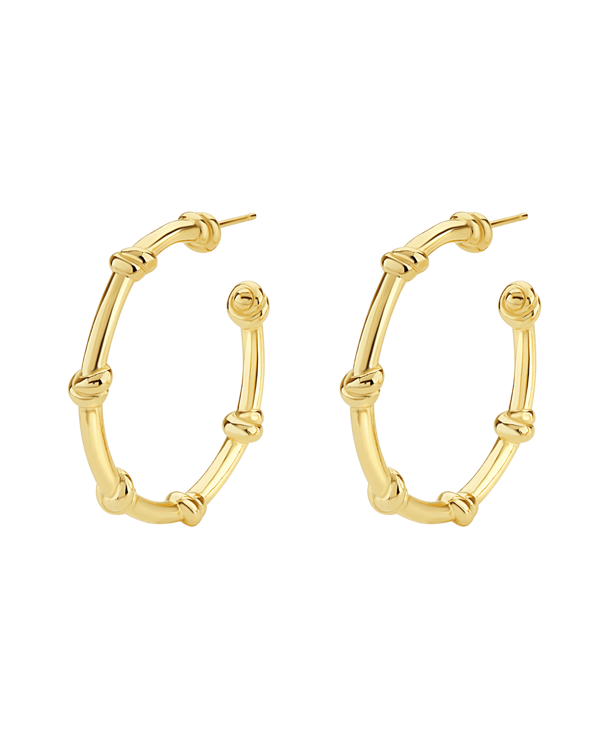 Aino Creole 18ct Gold Plated、mySite、botmansion