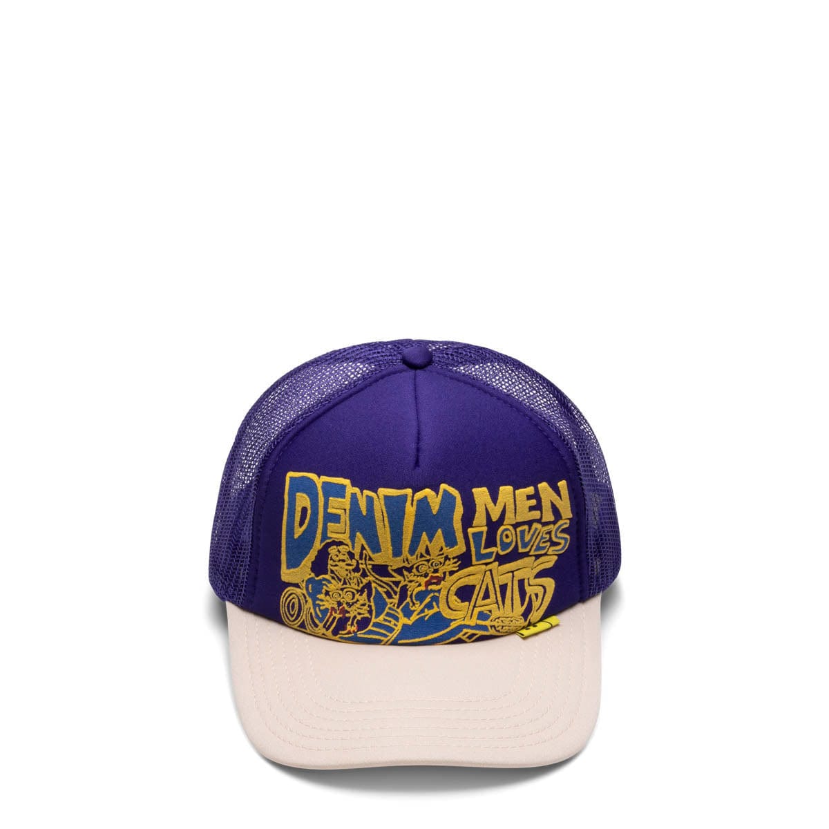 DENIM MEN LOVE CATS TRUCKER CAP、mySite、zt4zffjzw