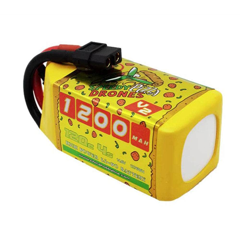  CNHL SpeedyPizza 14.8V 4S 1200mAh 120C LiPo Battery - XT60、mySite、merchandisen