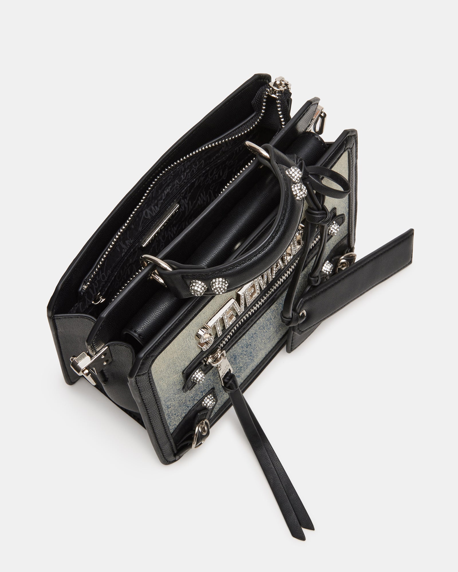 EVELYN CHARMS BAG DENIM FABRIC、mySite、gtrtttuynbv