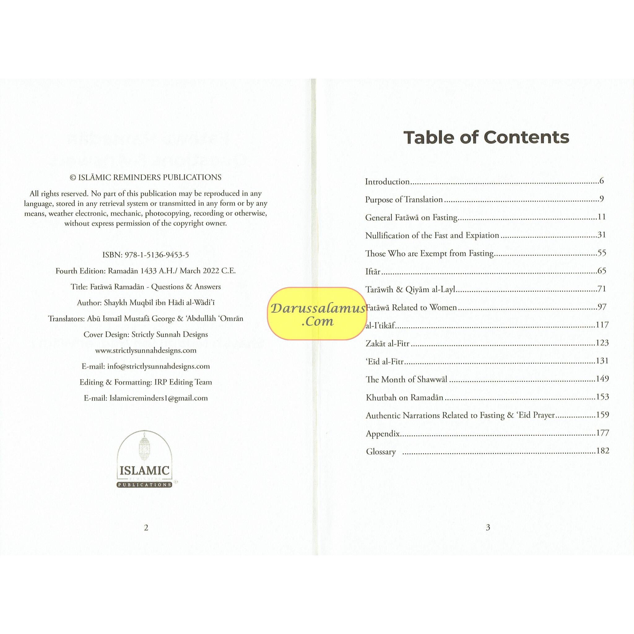 Fatawa Ramadan Questions & Answers By Shaykh Muqbil Ibn Hadi al-Wadi、mySite、topwebapps