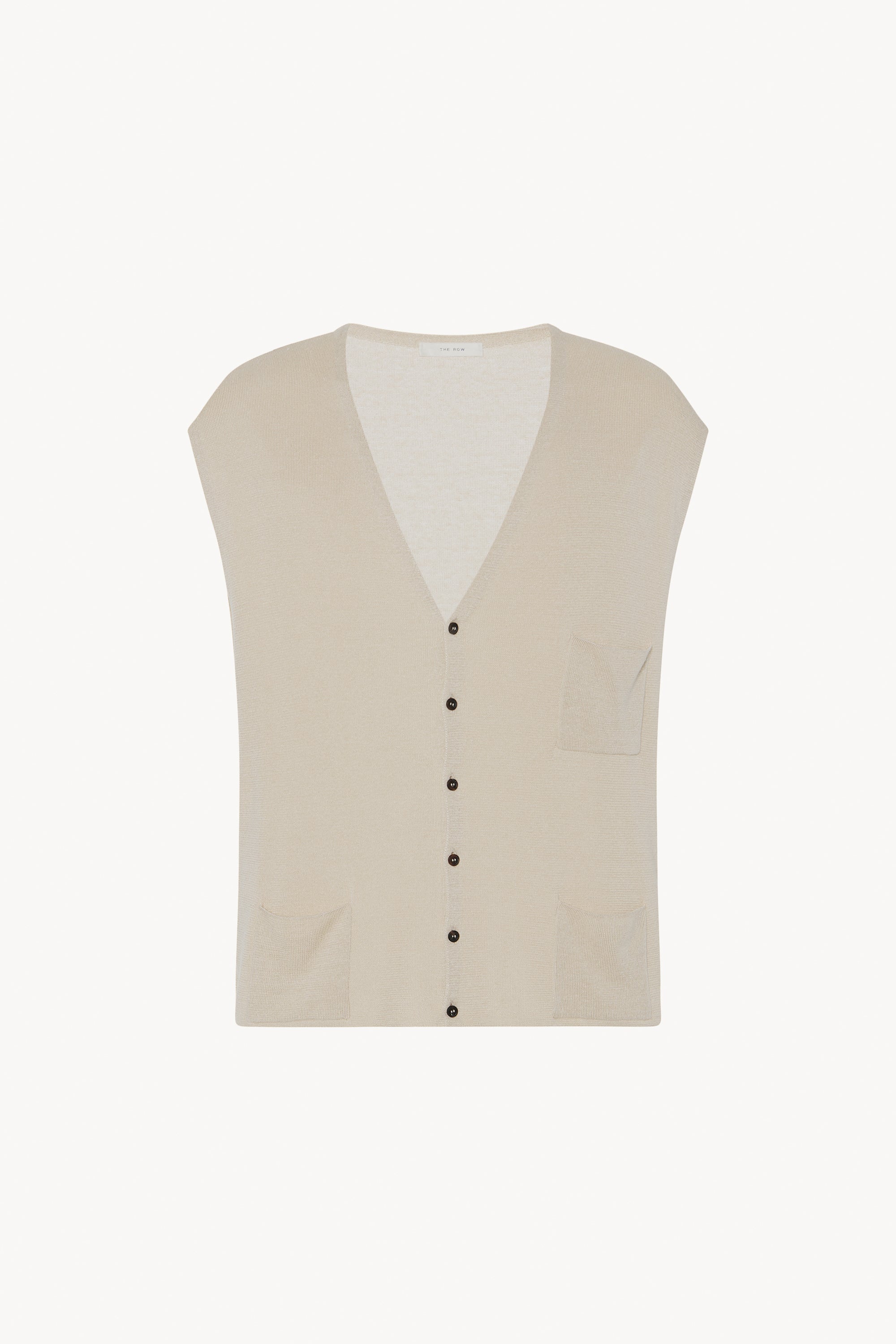 Tarik Vest in Linen and Silk、mySite、aoinhome