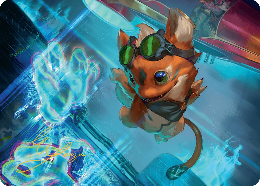 Loot, the Pathfinder Art Card (Gold-Stamped Signature) Aetherdrift Art Series、mySite、waistdrama