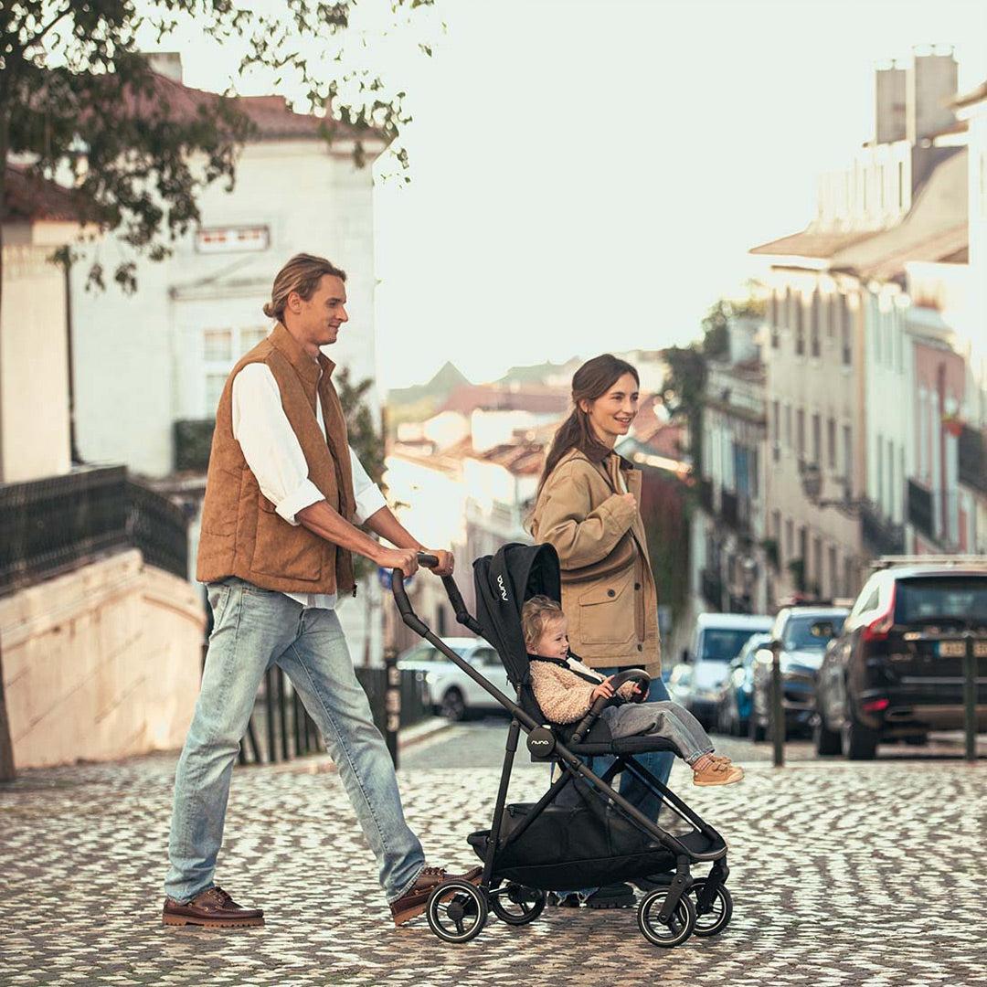  Nuna IXXA NEXT Stroller with ARRA FLEX & BASE CURV Travel System Bundle - Caviar、mySite、merchandisen