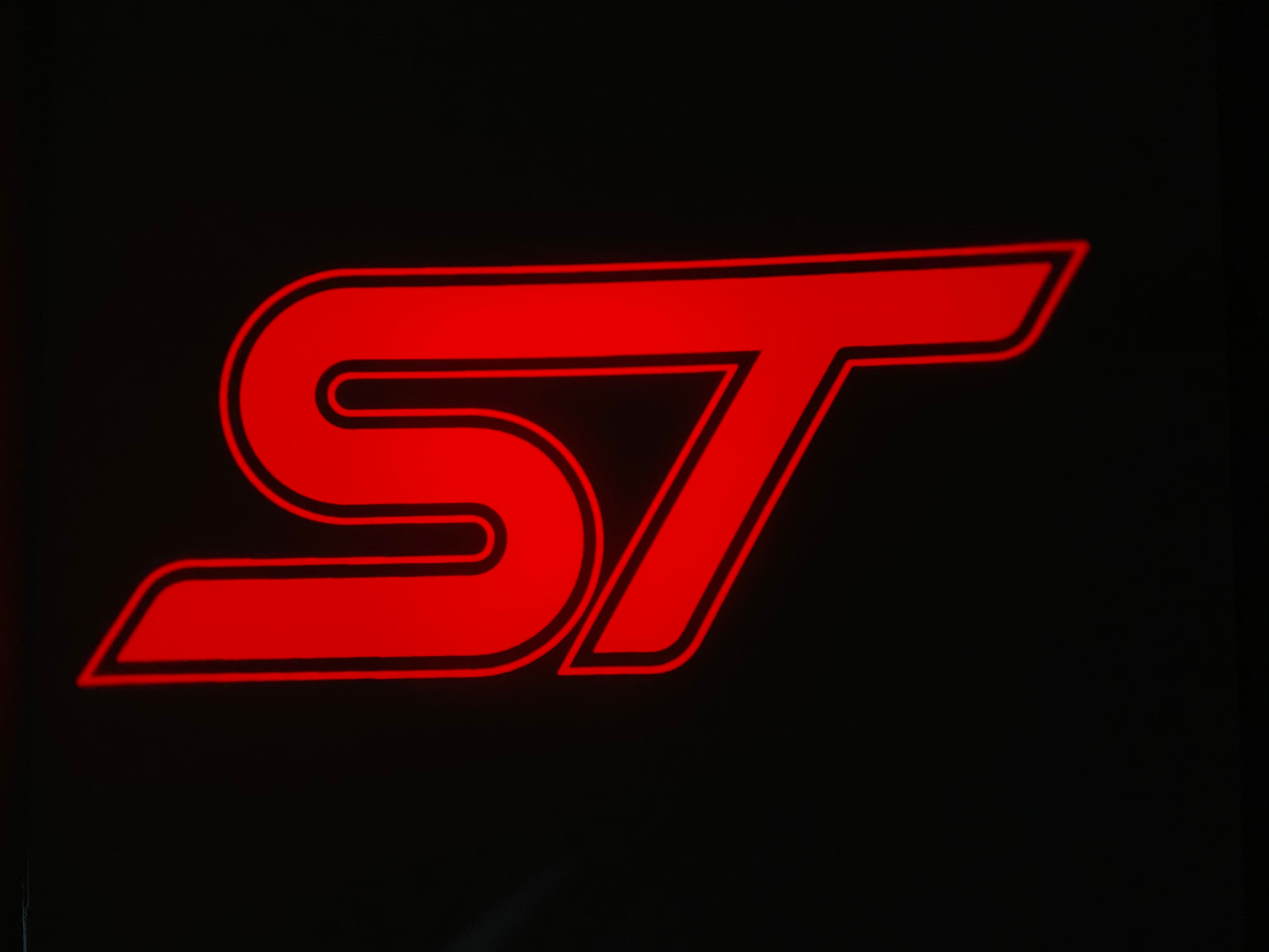 2x Ford Round Mirror light (plug&play) - 24 Logos、mySite、nflplayoffbracketp