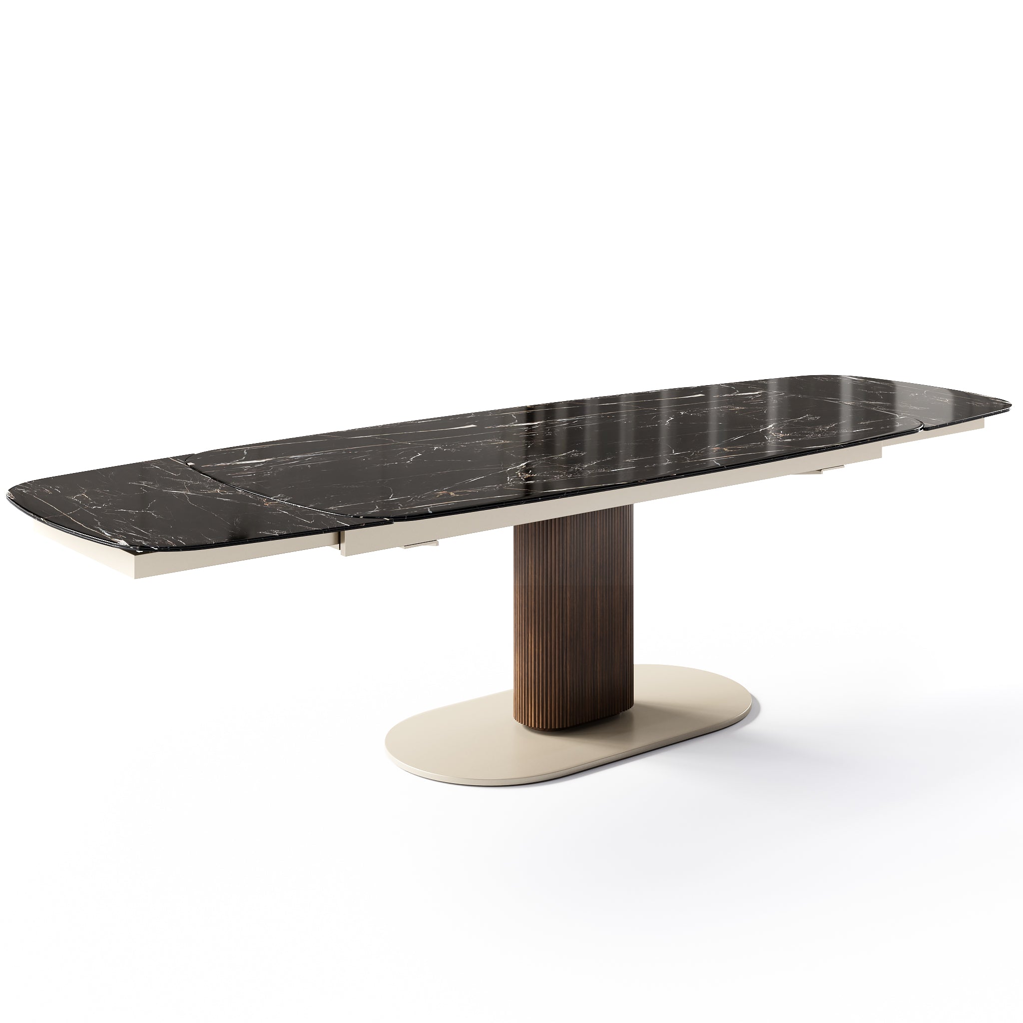  Cameo Extendable Dining Table with Various Finishes、mySite、sugarbowlscore