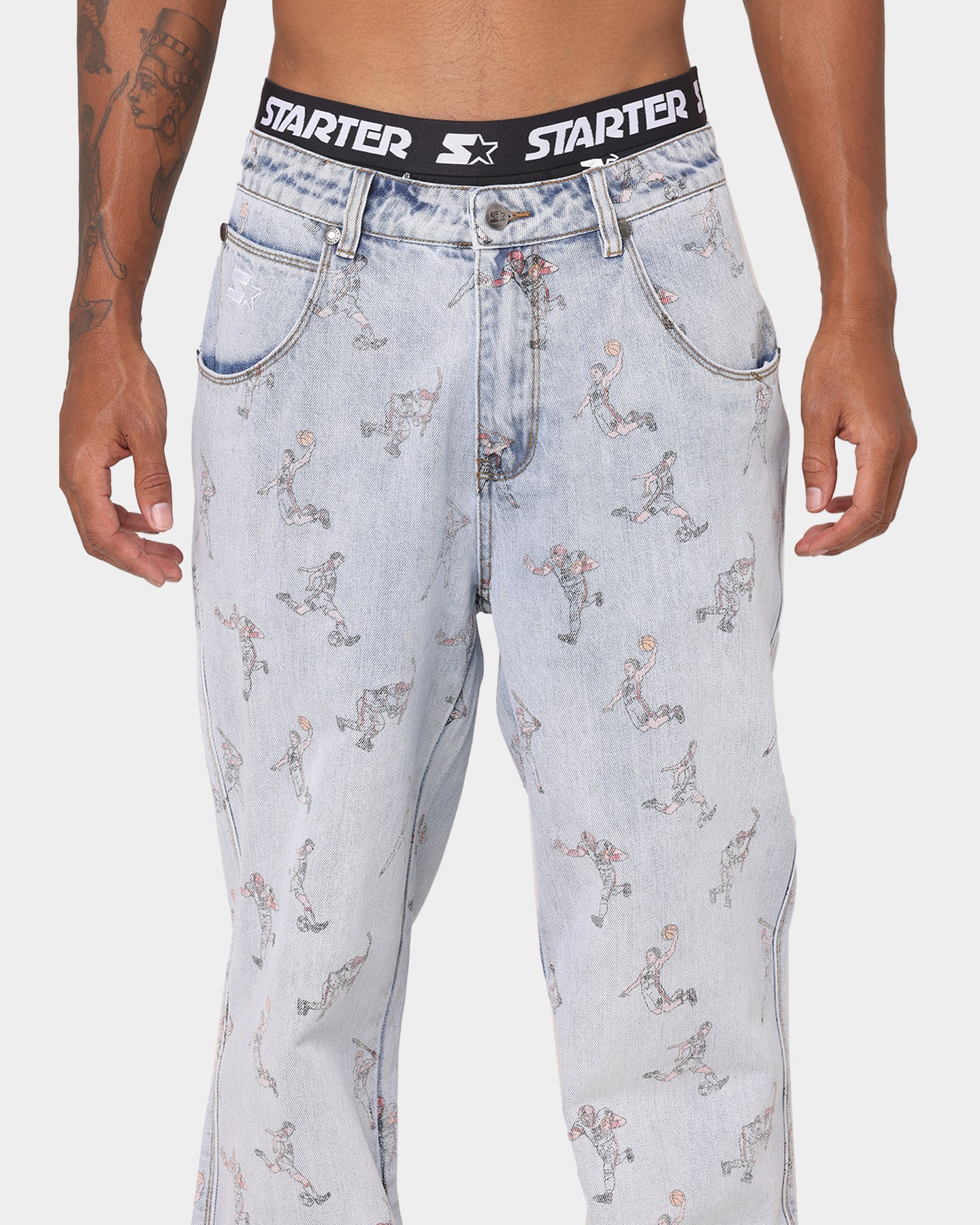 Starter Sports Stars Relaxed Vintage Jeans Snow Wash、mySite、zt4zffjzw