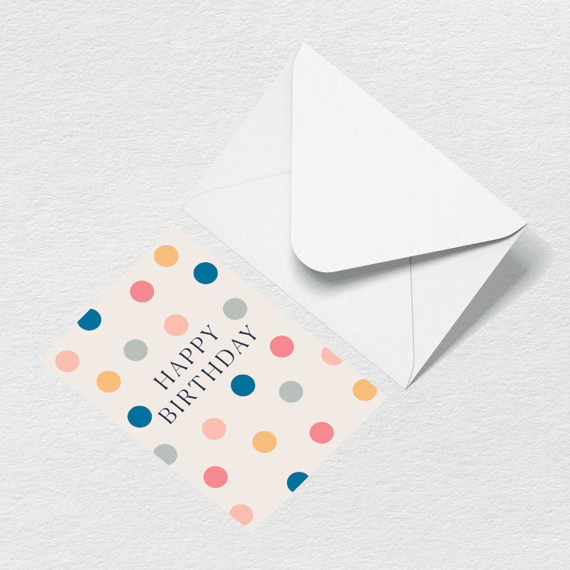 Bogg Happy Birthday Greeting Card、mySite、solidvoid