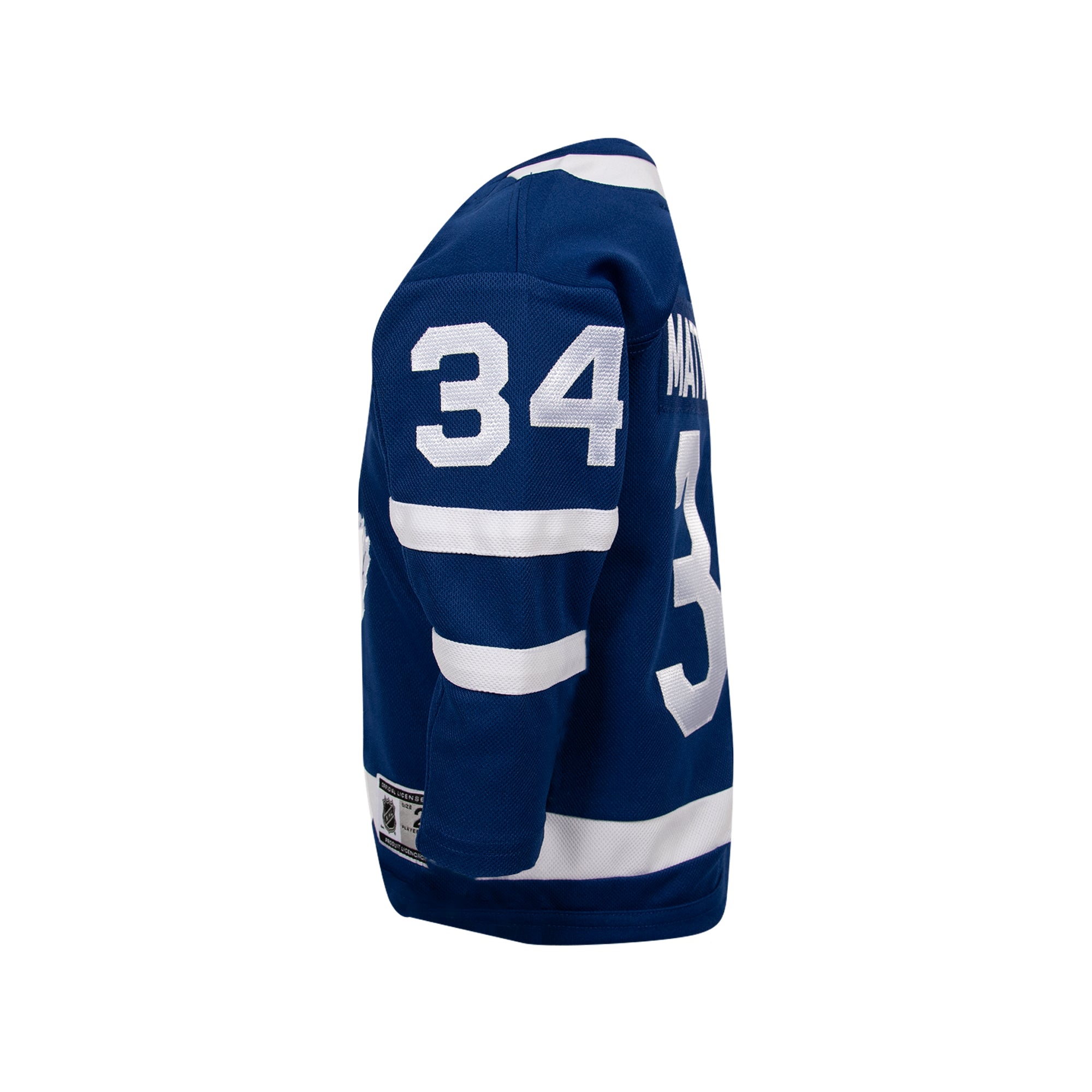 Maple Leafs Kids Home Jersey - Matthews、mySite、neckold