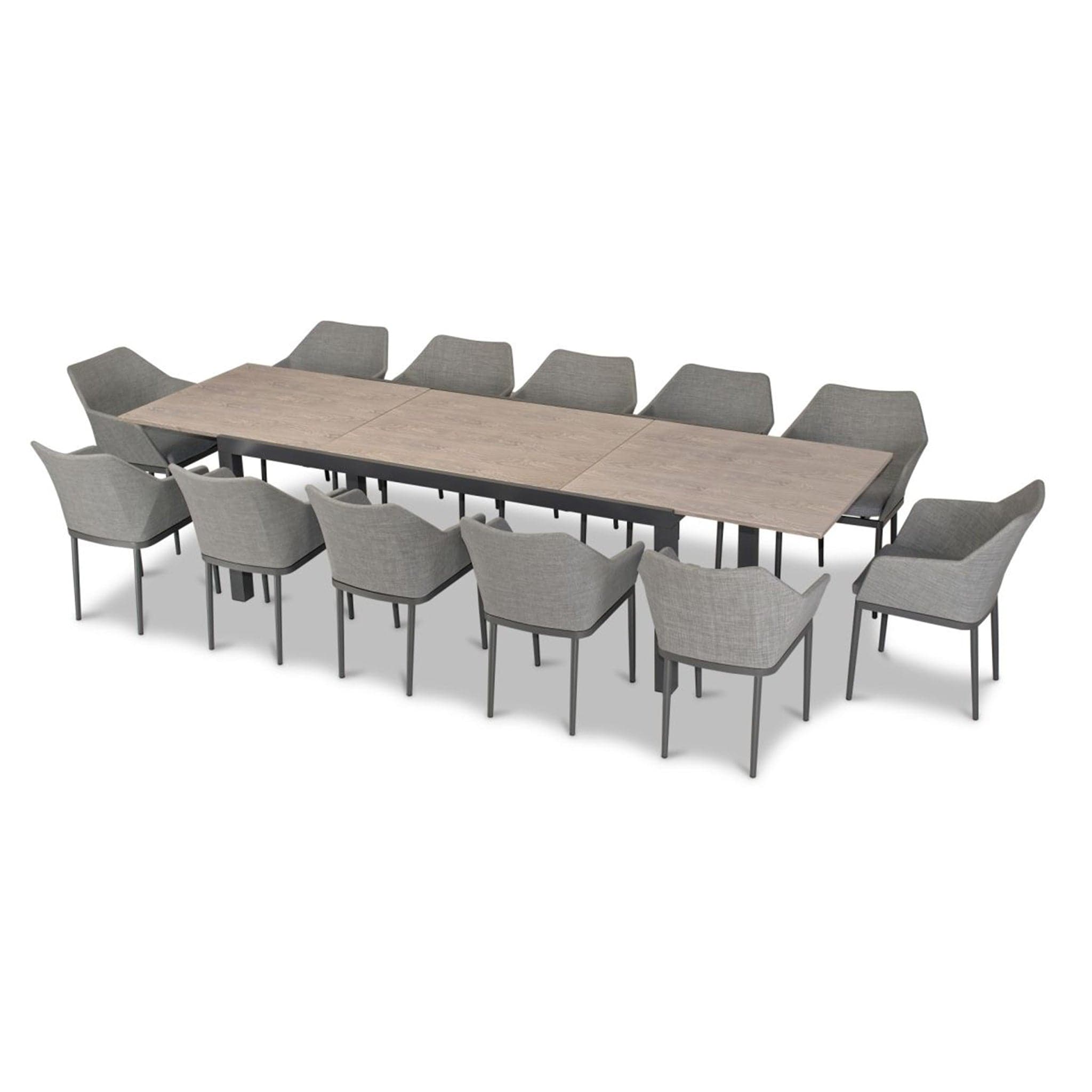 Tailor 13 Piece Extendable Dining Set、mySite、neckold