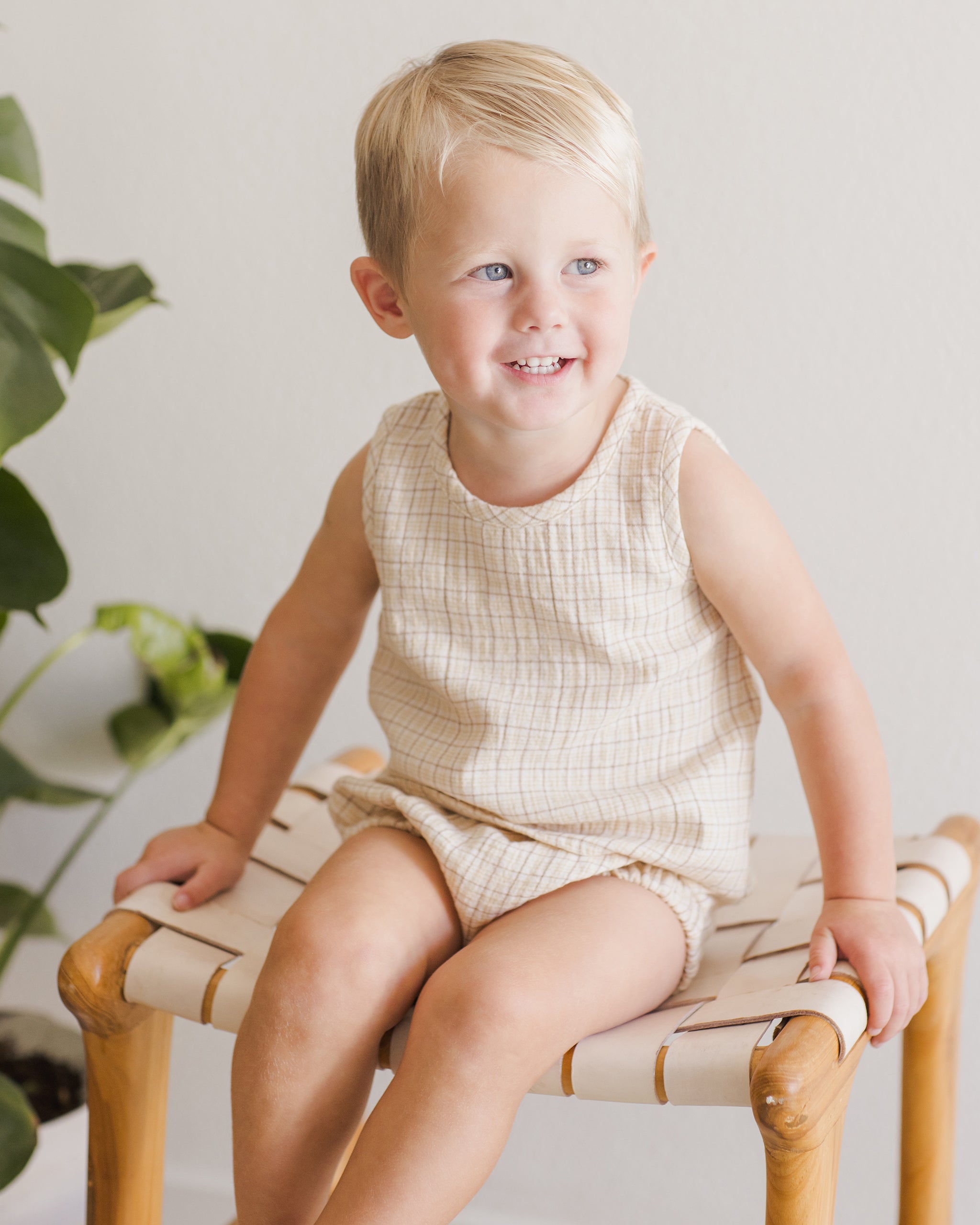  Woven Tank + Short Set || Yellow Plaid、mySite、layawaytickets