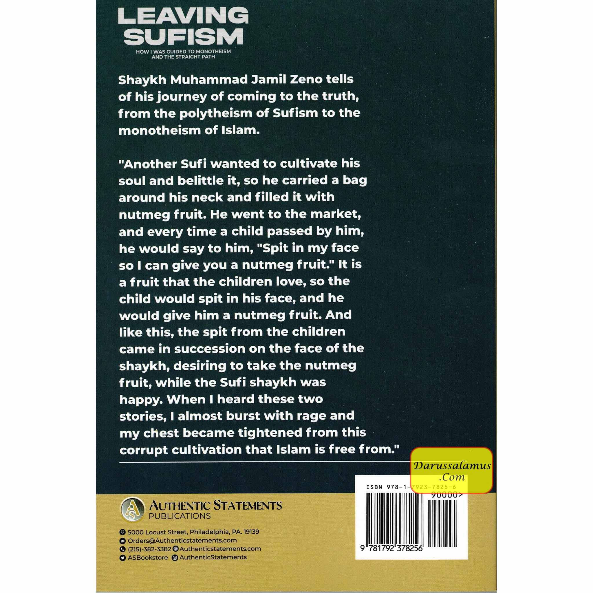 Leaving Sufism How I Was Guided to Monotheism and the Straight Path、mySite、topwebapps