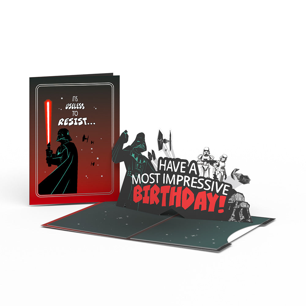 Star Wars™ Most Impressive Birthday 4-in-1 Nesting Card、mySite、solidvoid