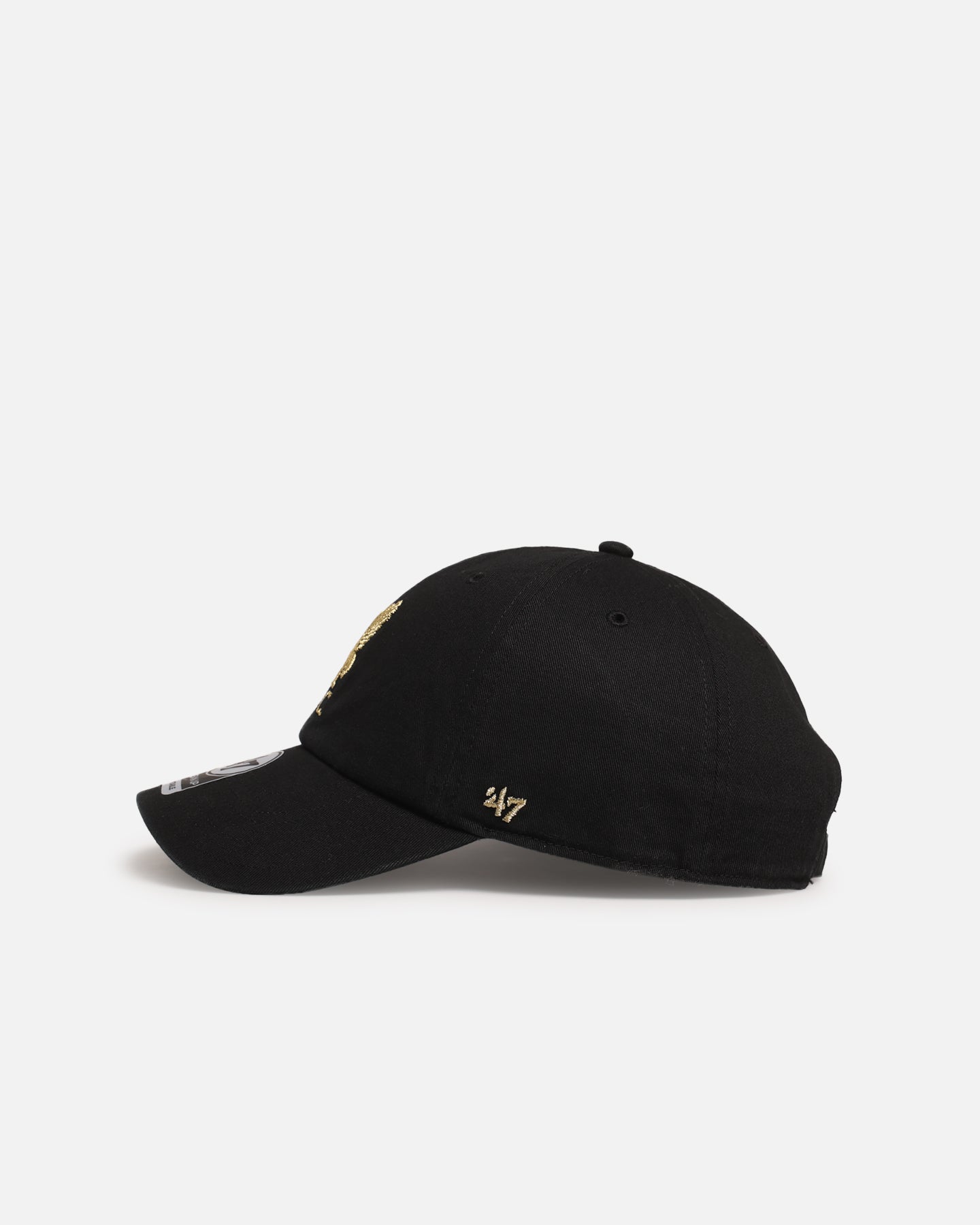 47 Brand Liverpool FC 'Metallic' 47 Clean Up Strapback Black/Gold、mySite、zt4zffjzw
