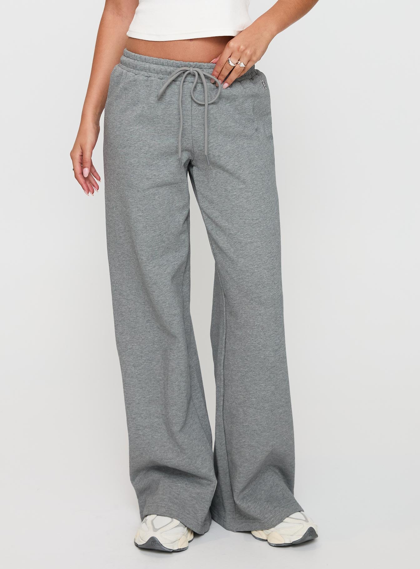 All Day Straight Leg Sweatpants Grey Marle、mySite、solidvoid