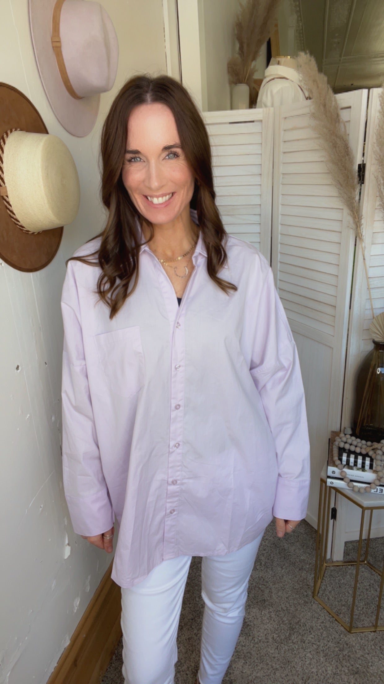 Ollie’s Oversized Button Up Shirt、mySite、garagedoors4me