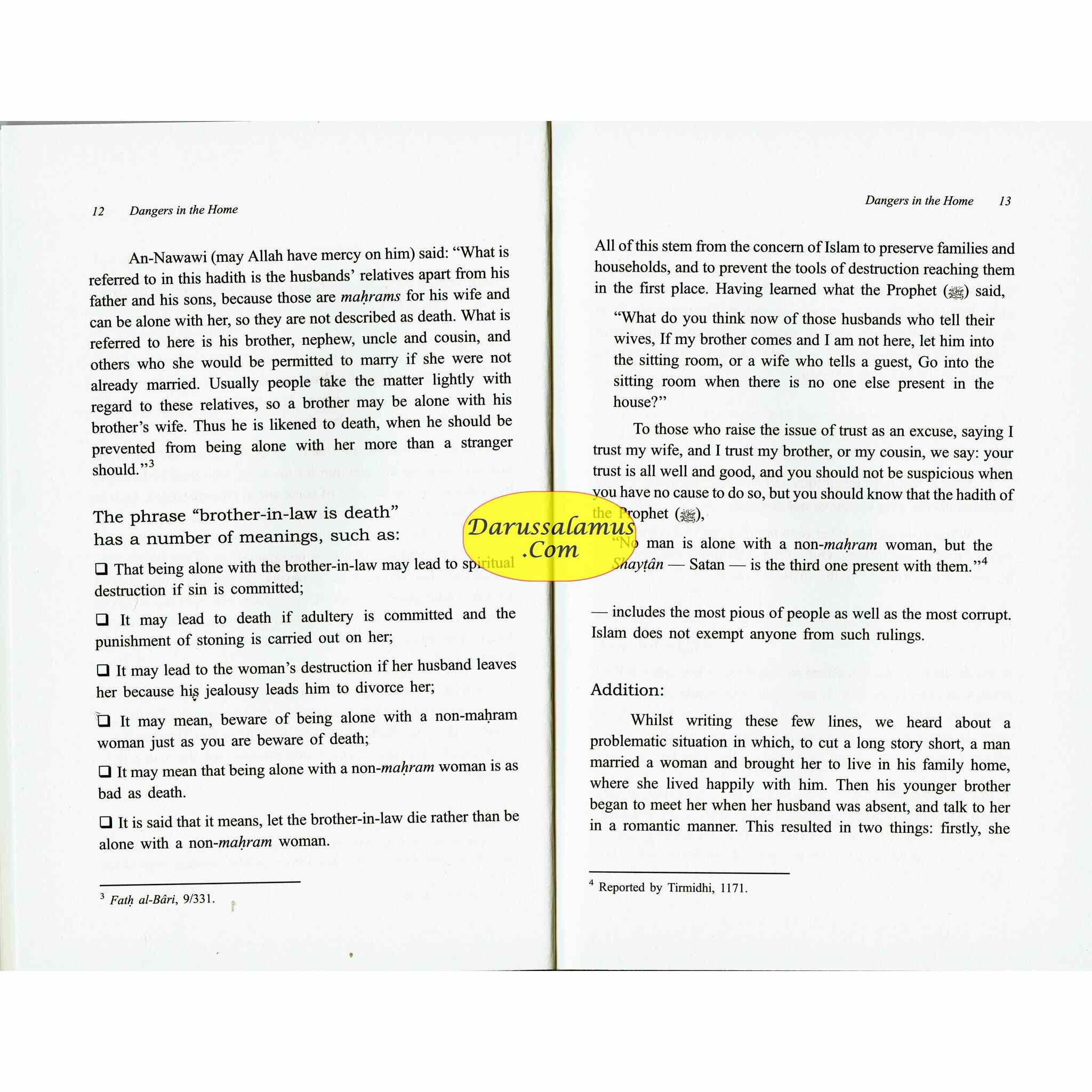 Dangers in the Home By Muhammad Salih al-Munajjid、mySite、topwebapps