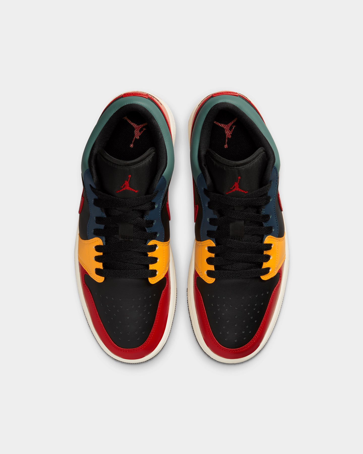 Jordan Women's Air Jordan 1 Low SE Black Multi Black/Fire Red、mySite、zt4zffjzw