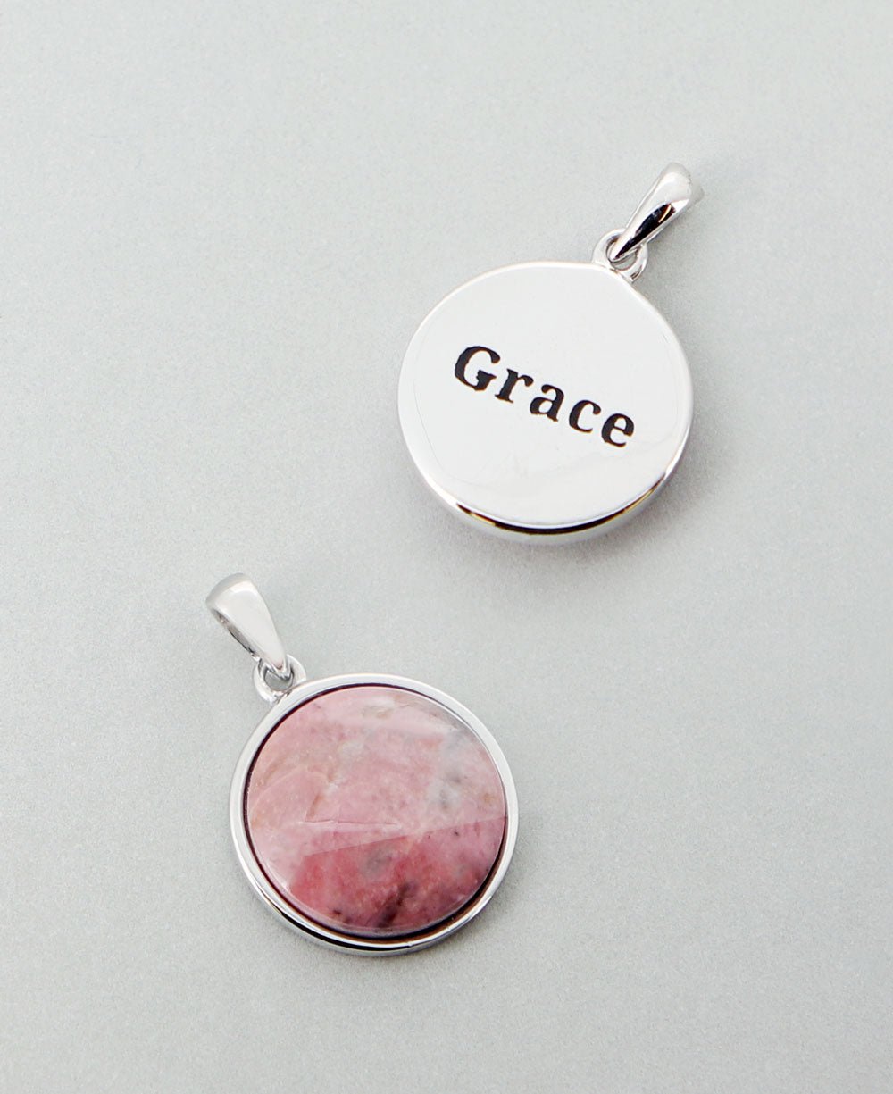 Grace Rhodonite Sterling Silver Pendant、mySite、topwebapps
