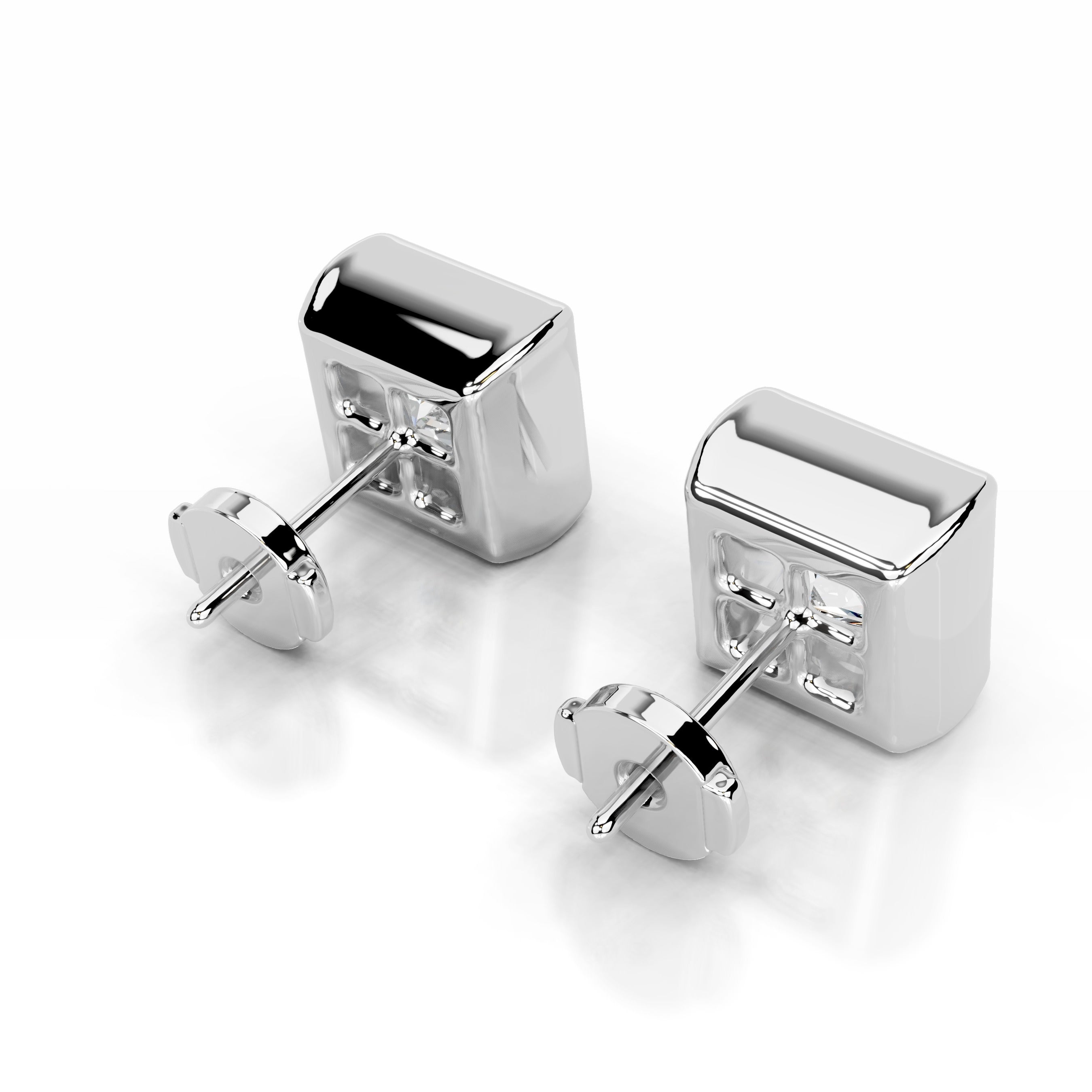 Janice Diamond Earrings - 18K White Gold、mySite、hinf8tx79