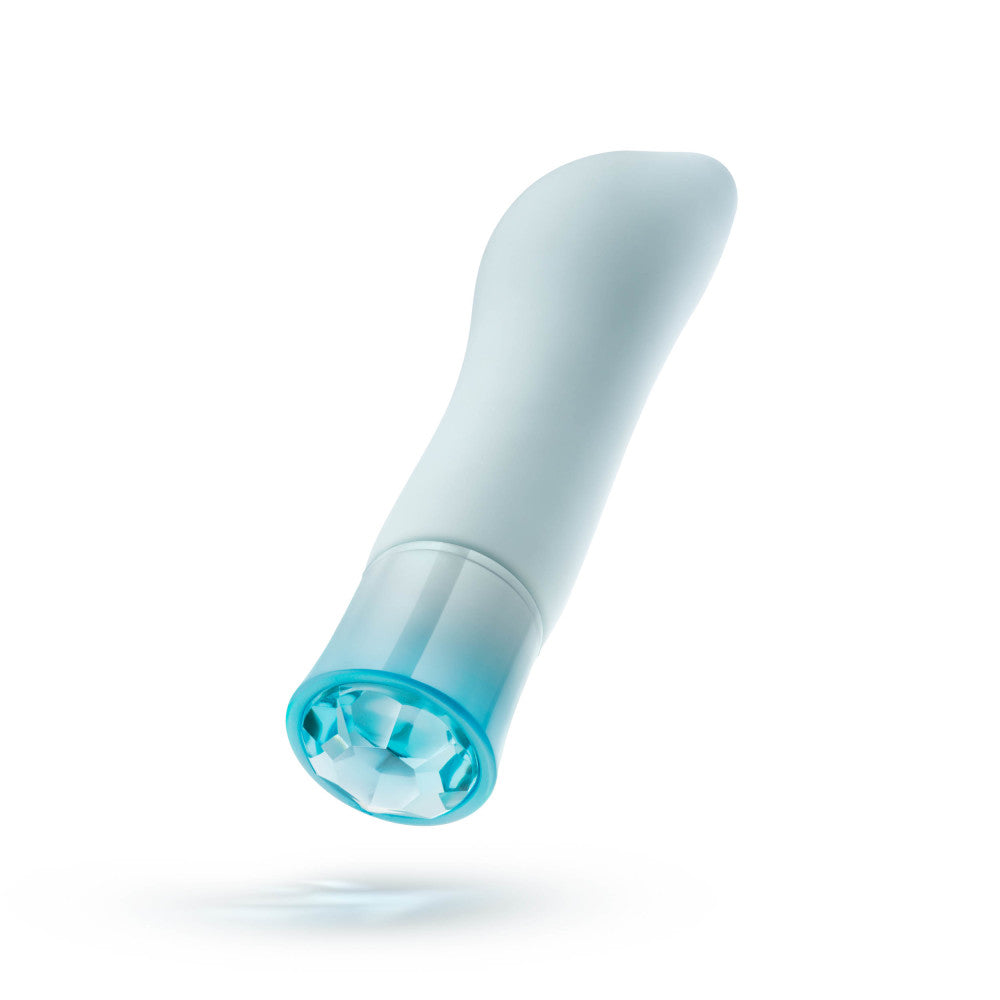 Oh My Gem By Blush® | Ardor: 5.5 Inch Warming G Spot Stimulation Vibrator in Aquamarine with Powerful RumboTech™ Technology、mySite、bottomscart