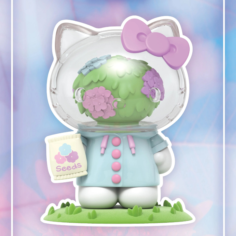  【NEW】Azuma Makoto X Hello Kitty Flower Blind Box、mySite、greenlandpopulation