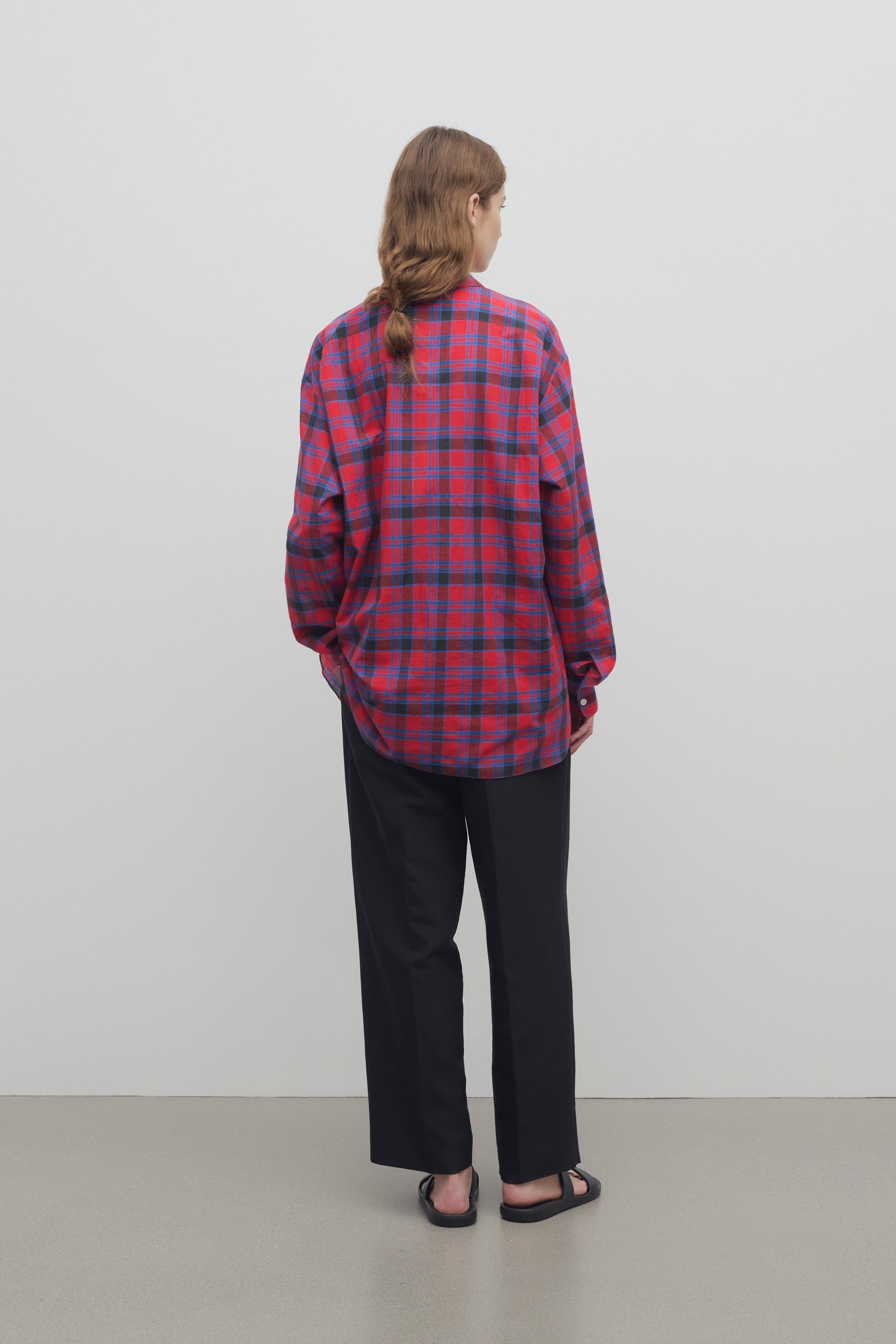 Lilas Pant in Wool and Linen、mySite、aoinhome