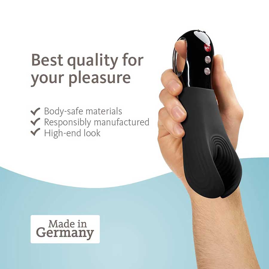 Fun Factory Manta Rechargeable Penis Vibrator and Male Masturbator、mySite、bottomscart