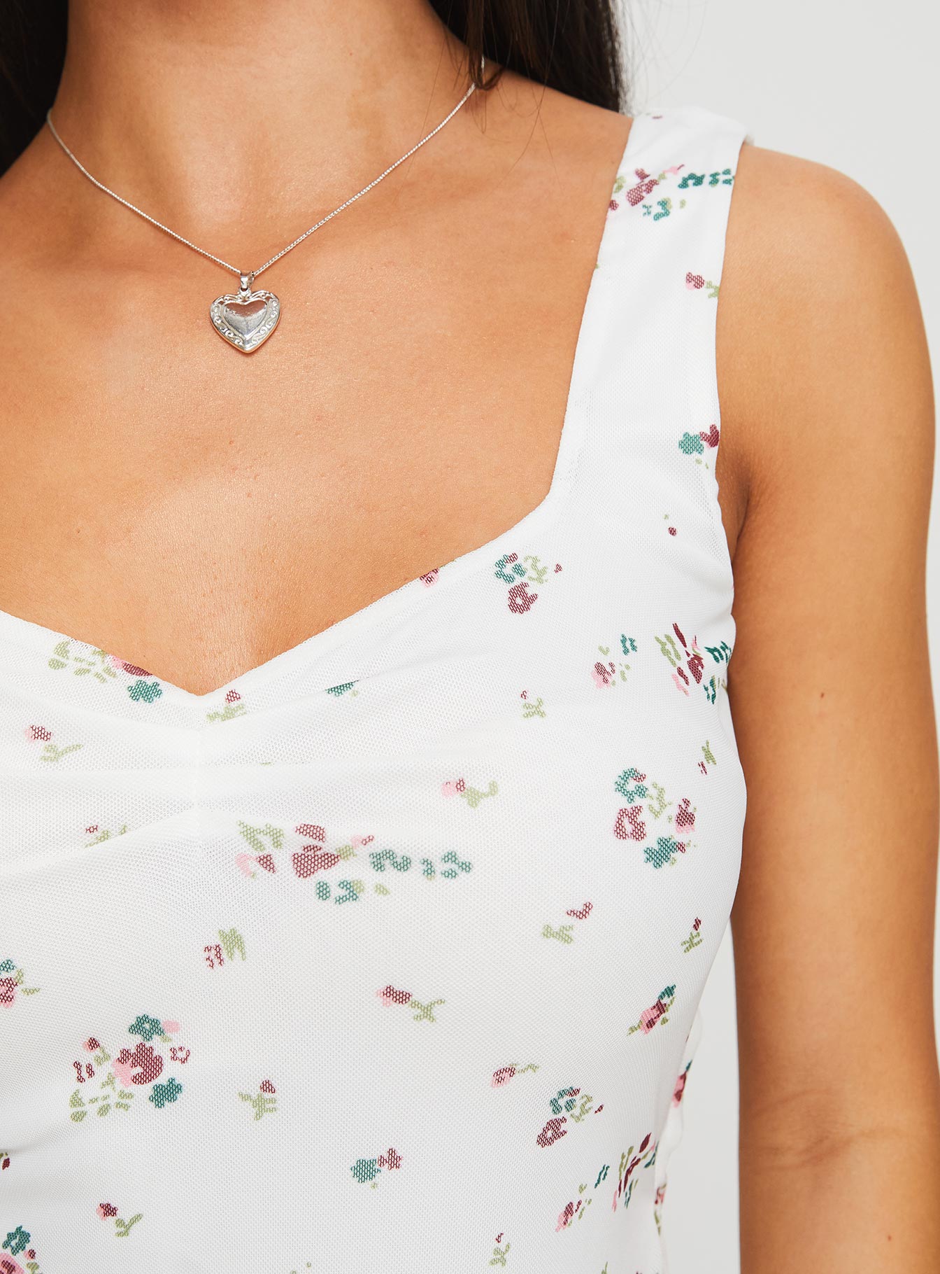 Rehna Top White Floral、mySite、solidvoid