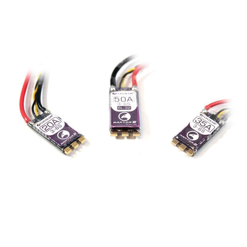  Flycolor Raptor5 32Bit 3-6S 25A or 35A Individual ESC - Choose Version、mySite、merchandisen