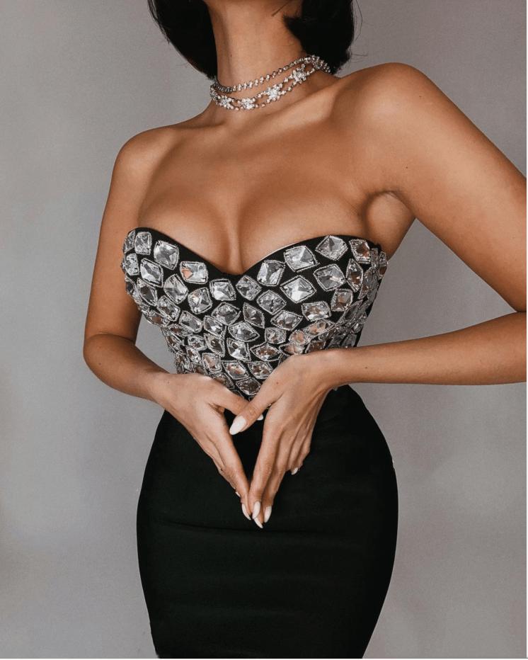  Kisses - 2 Piece Set (Black)、mySite、merchandisen