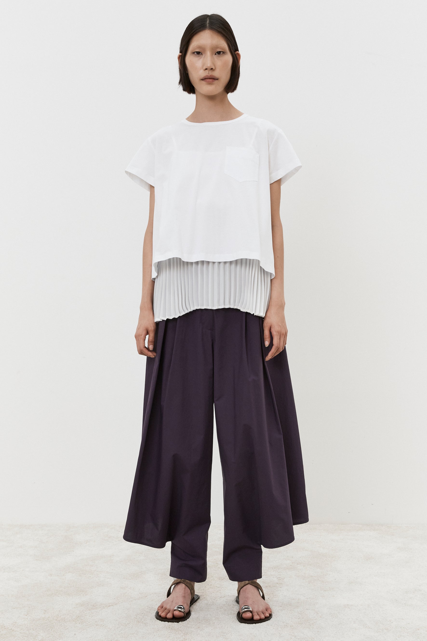 MEIMEIJ Open Back Tee Shirt - Final Sale、mySite、noshort