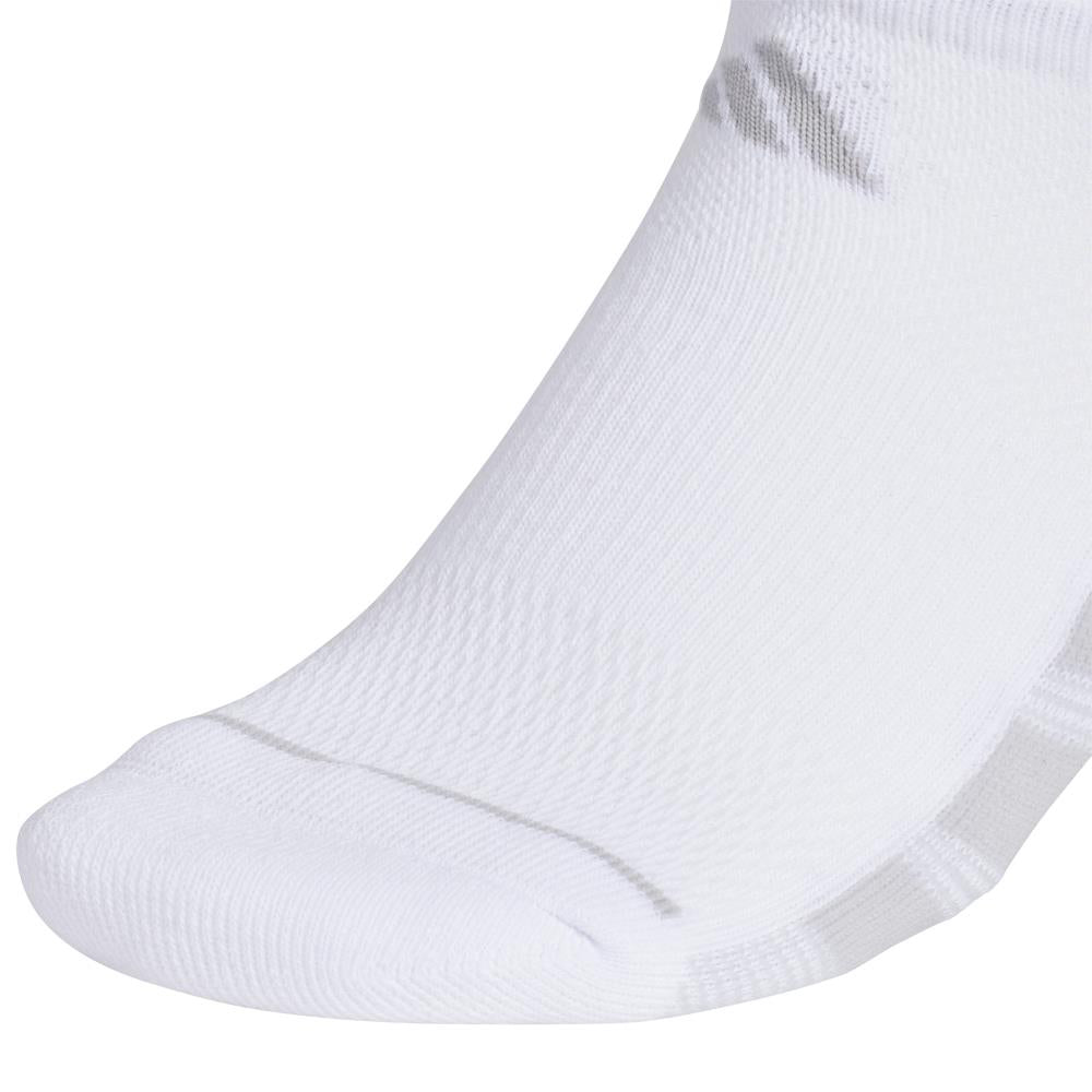 adidas Women's SuperLite No-Show 3 Pack Socks - White