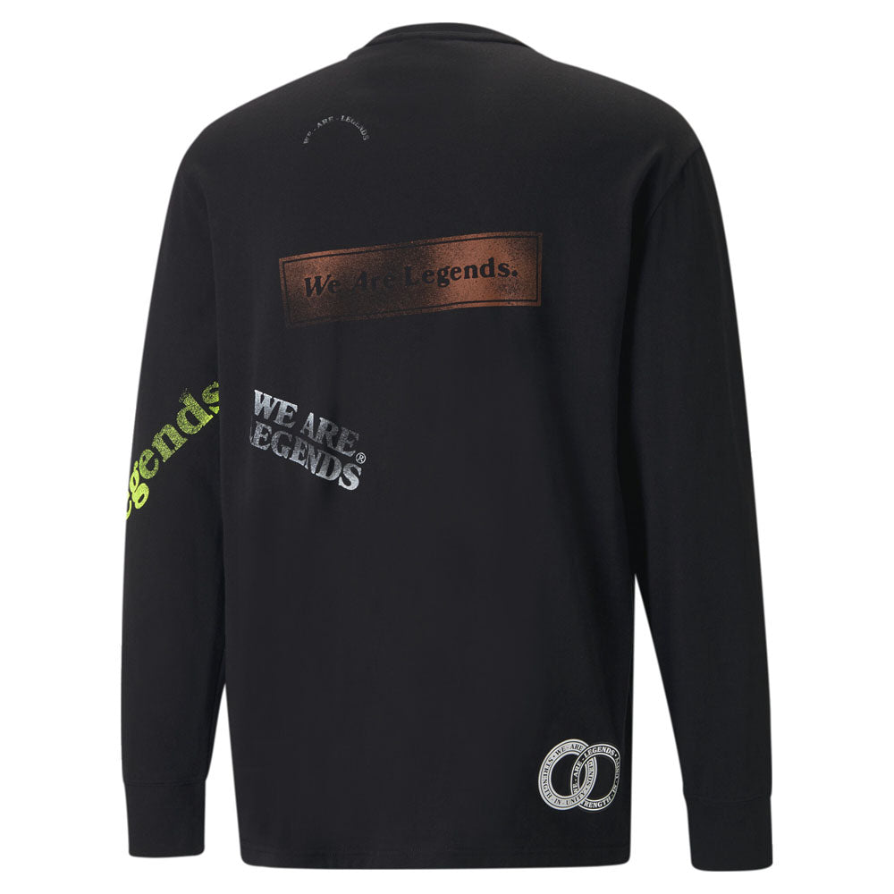 We Are Legends Workwear Graphic Crew Neck Long Sleeve T-Shirt、mySite、gtrtttuynbv
